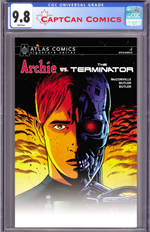 ARCHIE VS THE TERMINATOR #1 CVR K FRANCESCO FRANCAVILLA ATLAS EDITION SIGNED BY FRANCESCO FRANCAVILLA VAR thumbnail