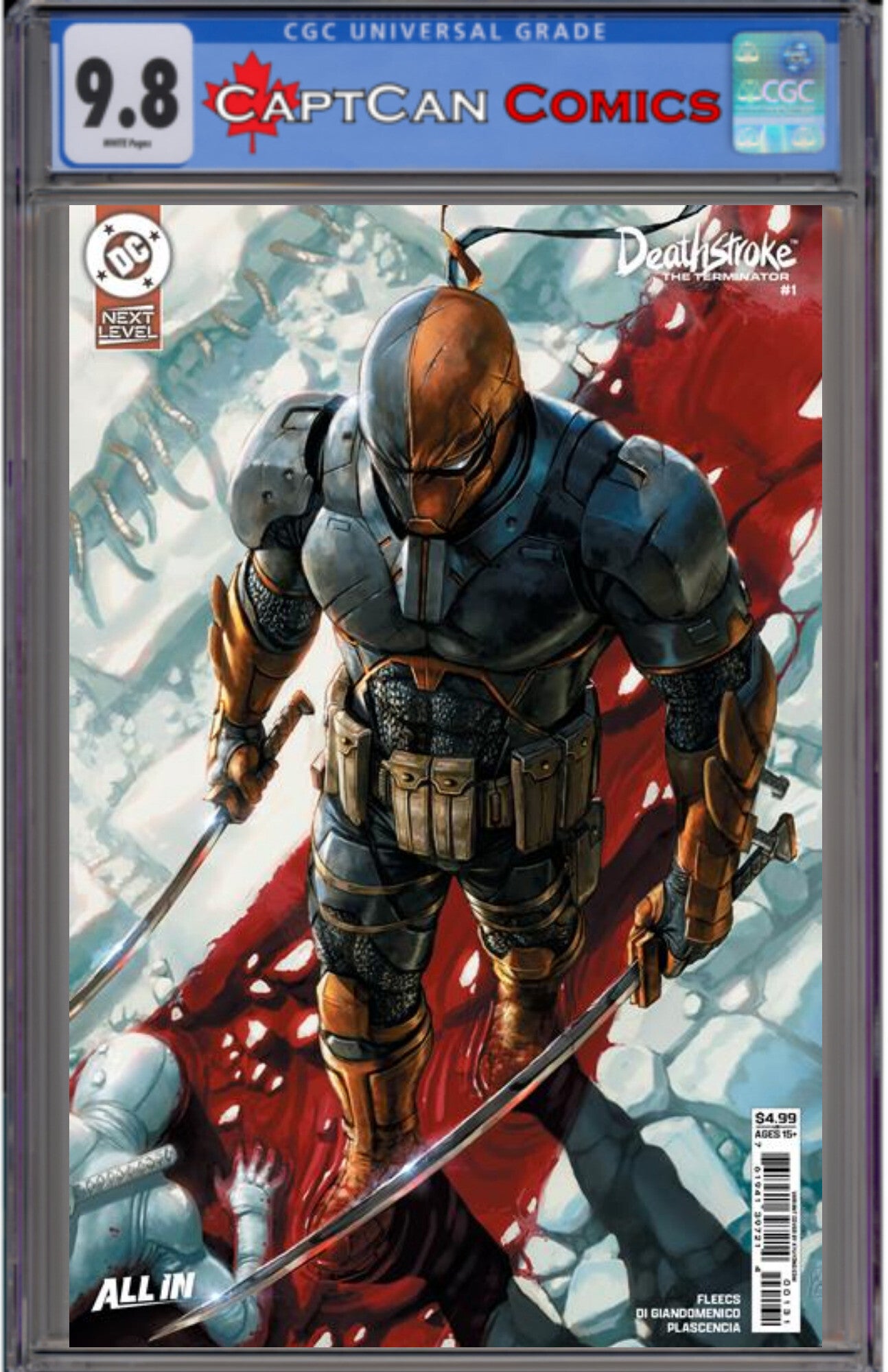 DEATHSTROKE THE TERMINATOR #1 CVR C KYUYONG EOM CARD STOCK VAR