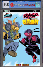 RASP VS BASH #1 (ONE SHOT) CVR B DANNY GIVENS & TOM RAPKA VAR thumbnail