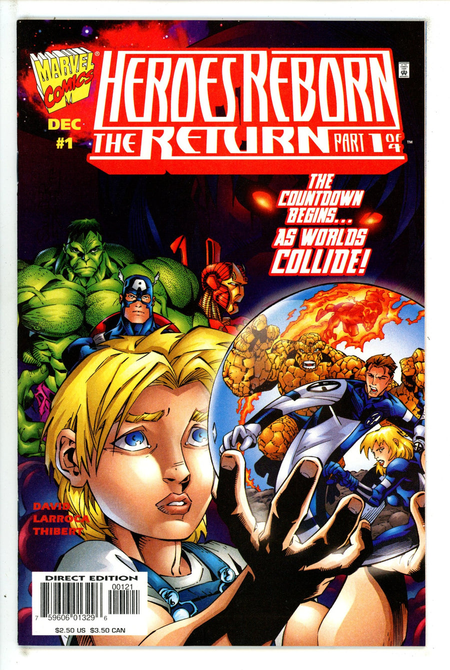 Heroes Reborn: The Return 1 Larroca Variant (1997)