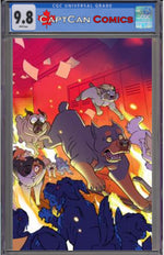 FERAL #25 CVR F TRISH FORSTNER & TONE RODRIGUEZ FOIL WRAPAROUND VAR thumbnail