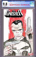 PUNISHER #9 GEOFF SHAW ART STYLE VARIANT [BG] thumbnail