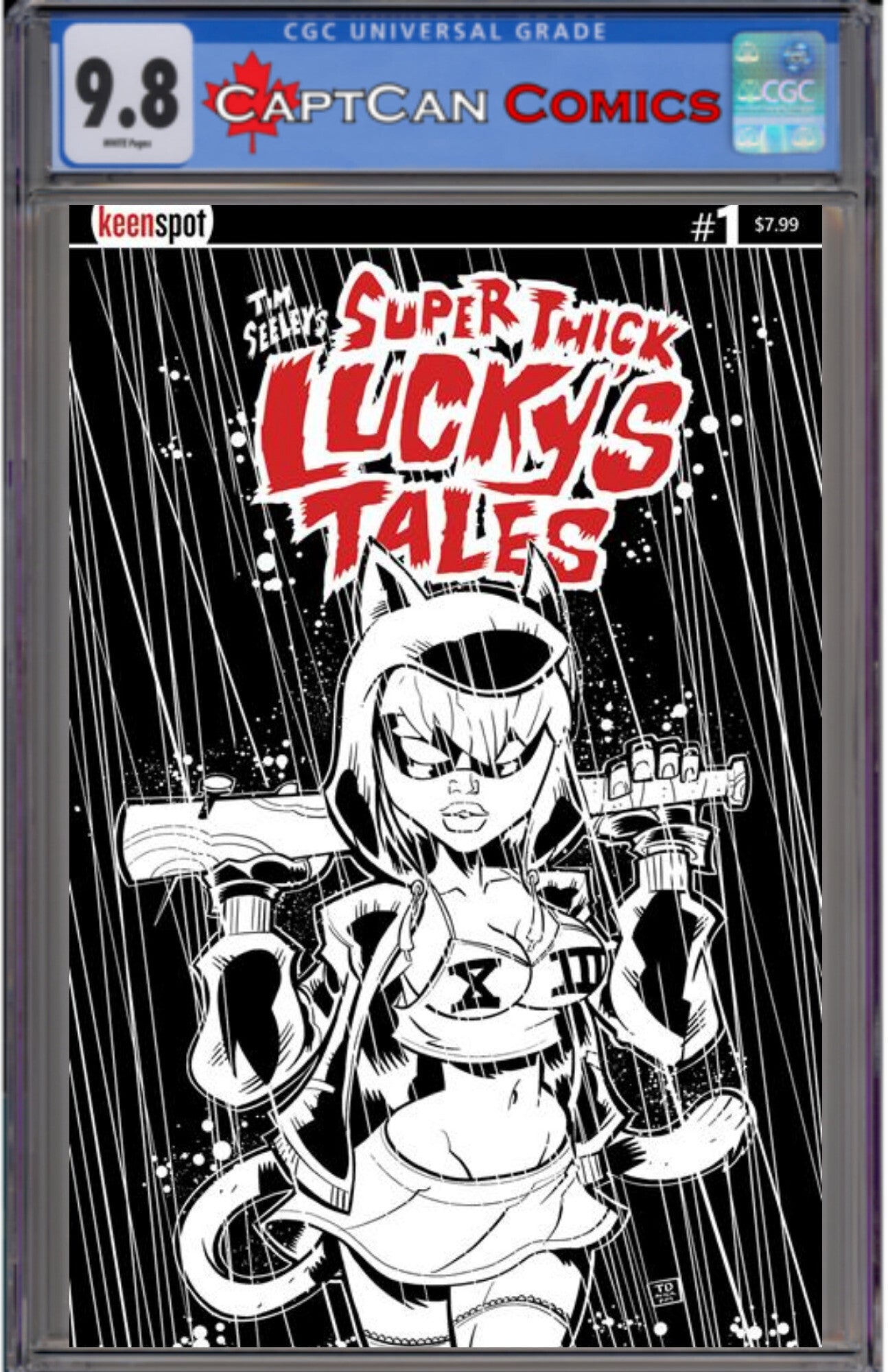 TIM SEELEYS SUPER THICK LUCKYS TALES #1 CVR D TROY DONGARRA VAR (MR)