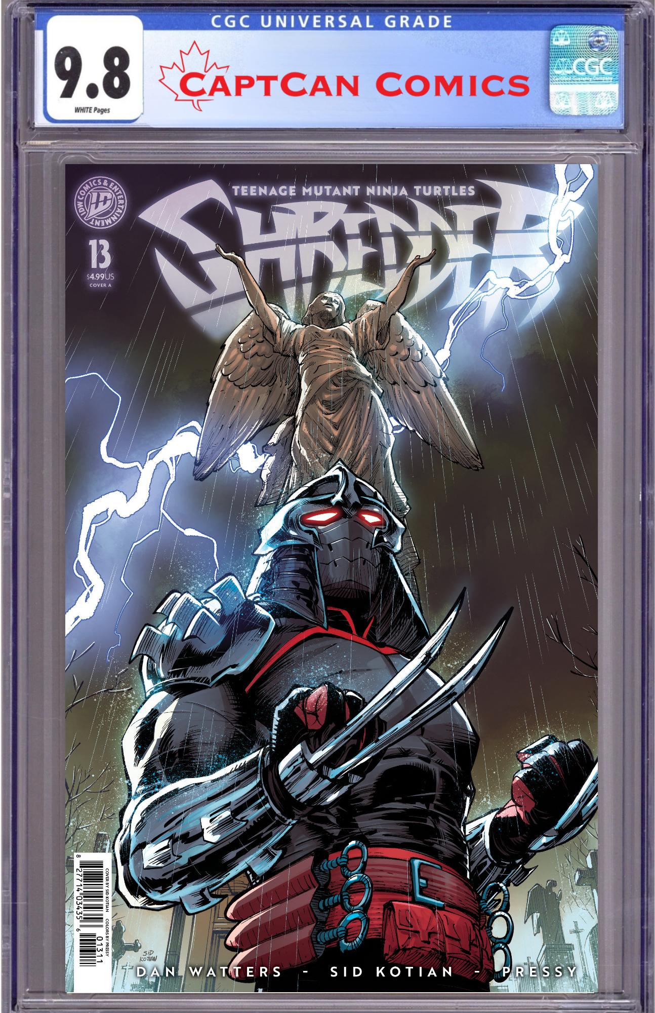 TEENAGE MUTANT NINJA TURTLES: SHREDDER #13 COVER A (KOTIAN)