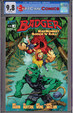 BADGER MAD MONKEY SHOCK N ROLL #3 (OF 5) thumbnail