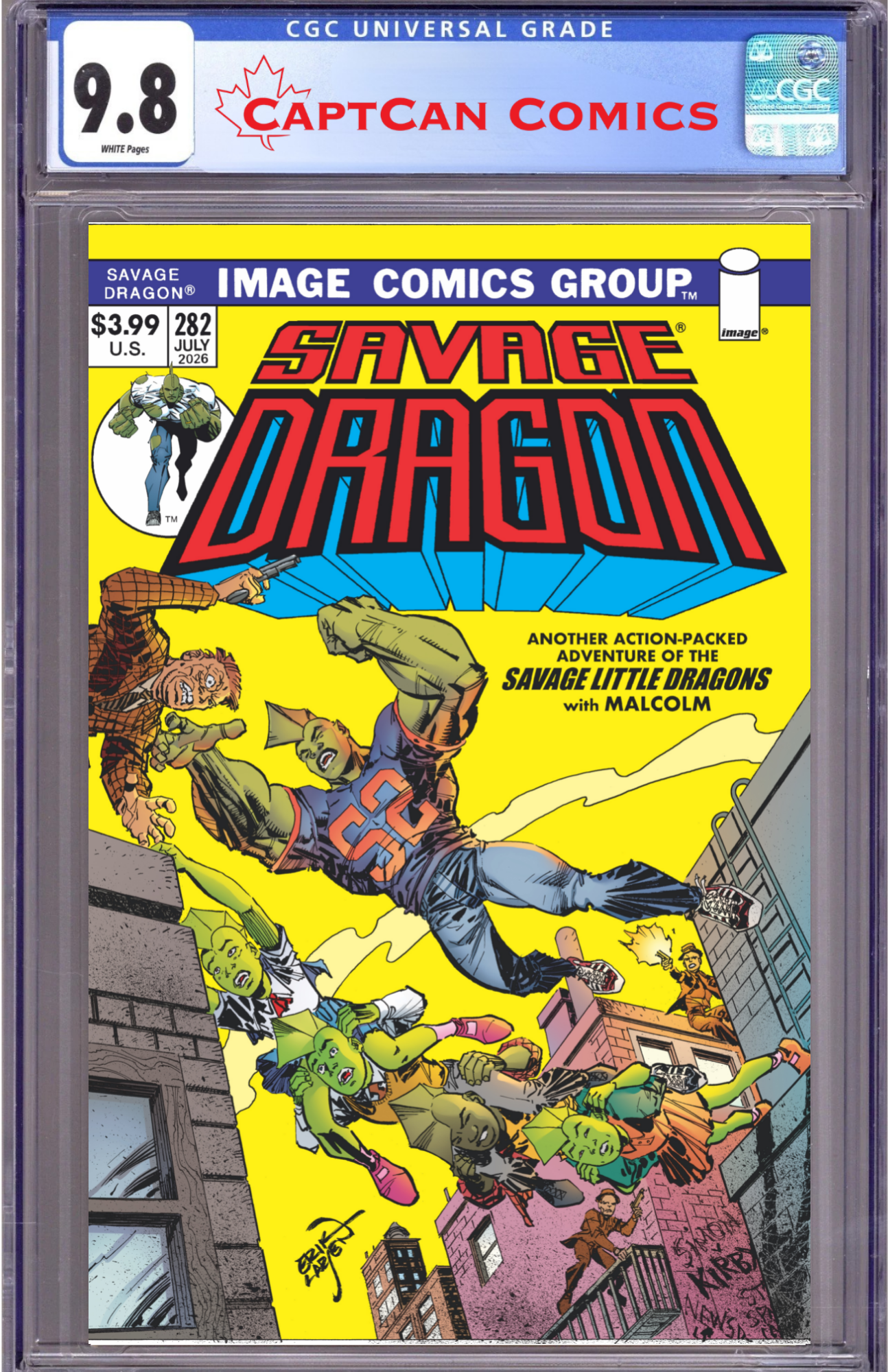 SAVAGE DRAGON #282 CVR B ERIK LARSEN VAR (MR)