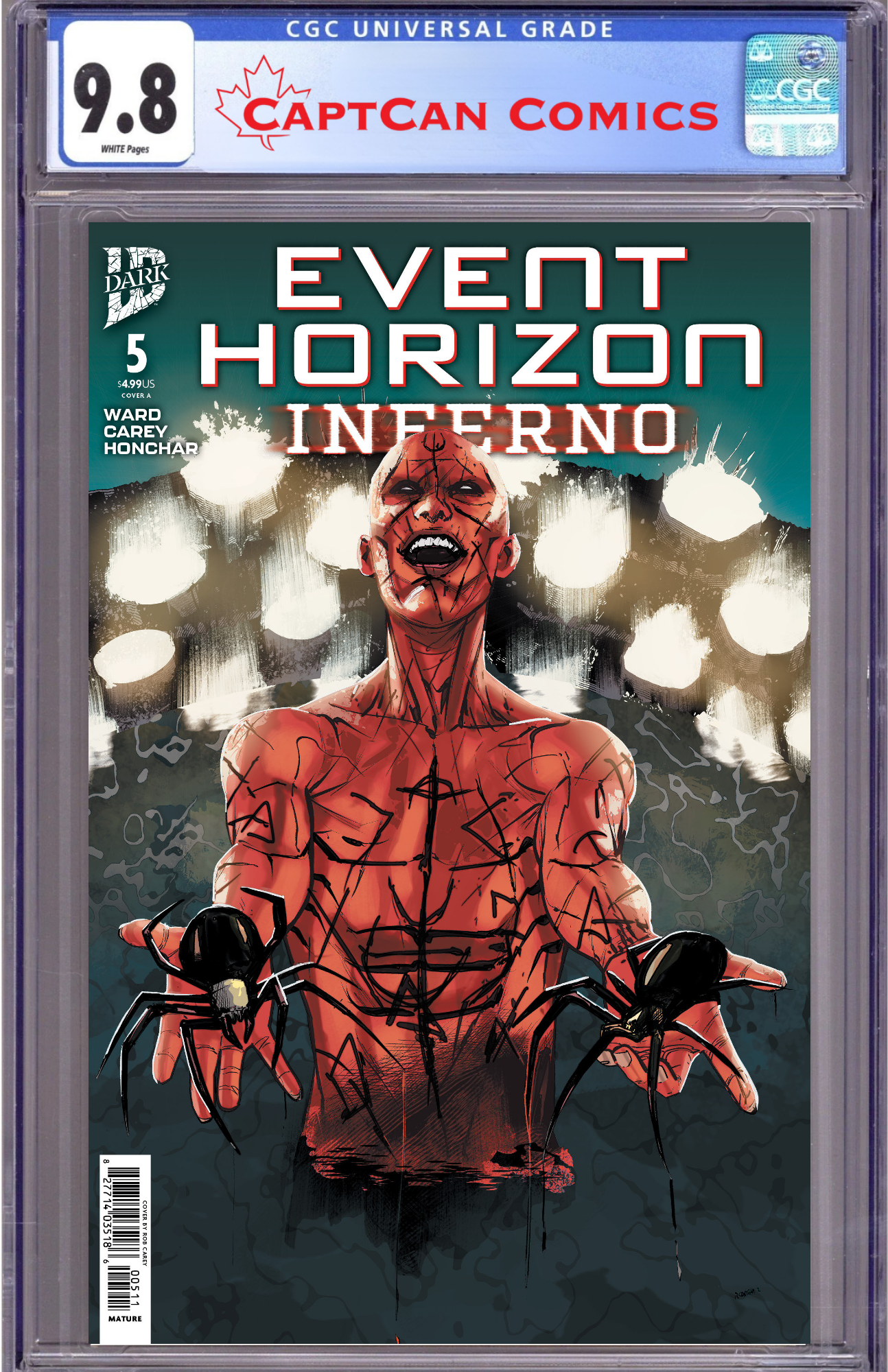 EVENT HORIZON: INFERNO #5 COVER A (CAREY)