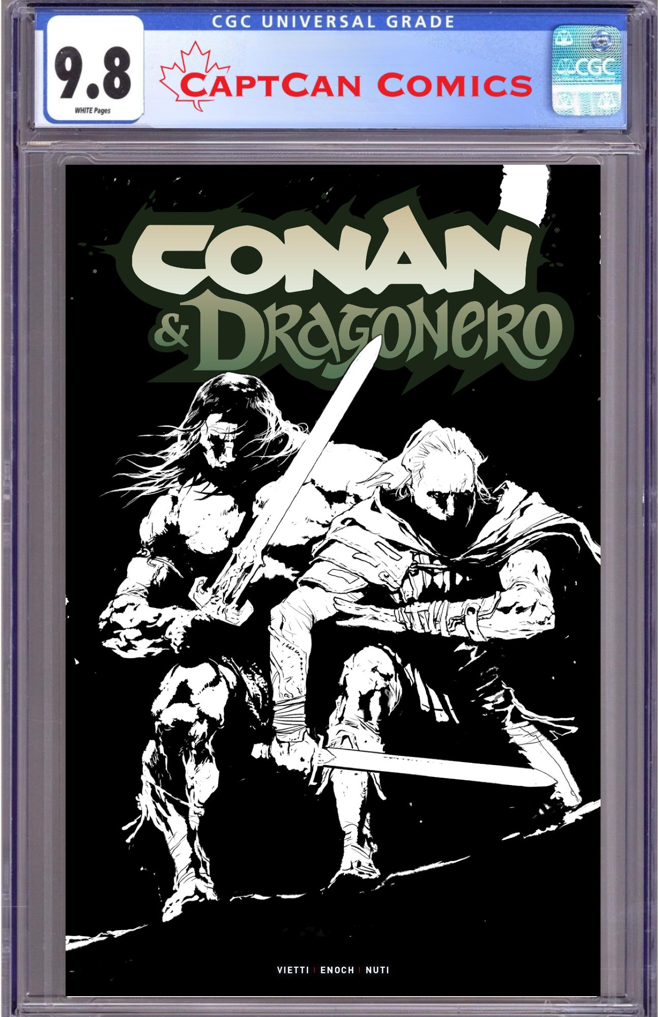 CONAN THE BARBARIAN AND DRAGONERO #5 (OF 7) CVR D STEVAN SUBIC INKS VAR