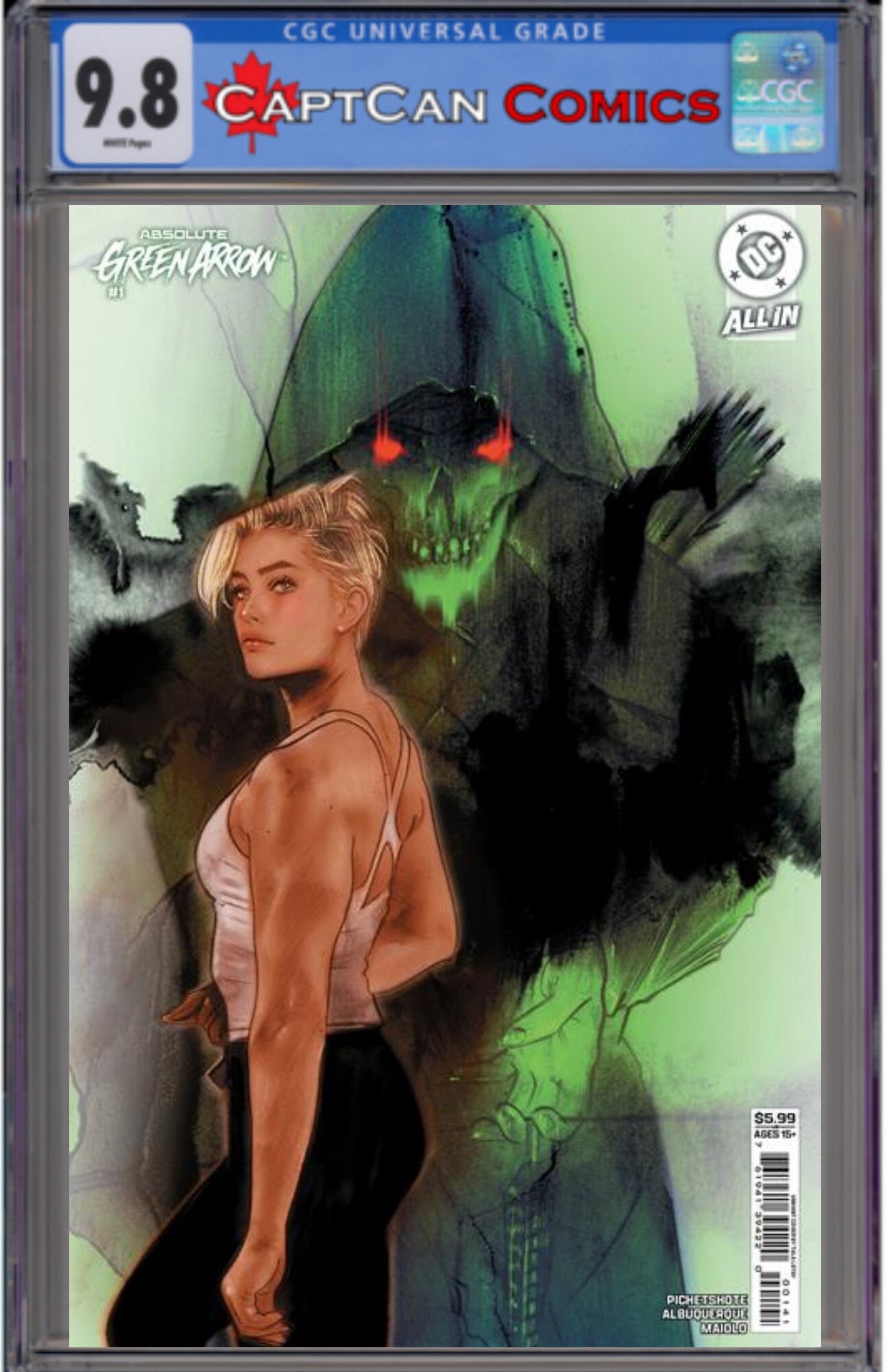 ABSOLUTE GREEN ARROW #1 (OF 6) CVR D TULA LOTAY CARD STOCK VAR