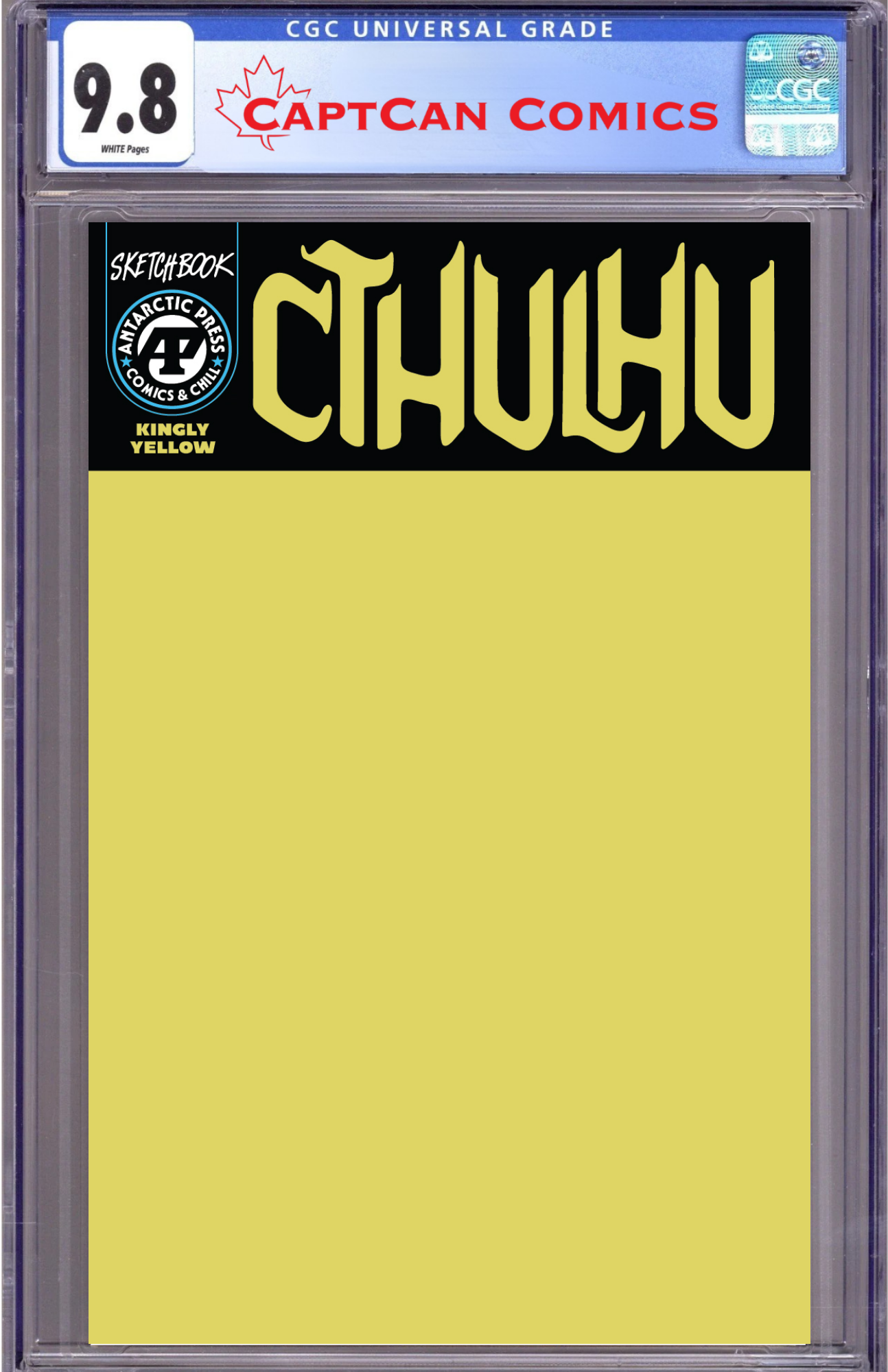CTHULU SKETCHBOOK #1 (ONE SHOT) CVR B KINGLY YELLOW VAR