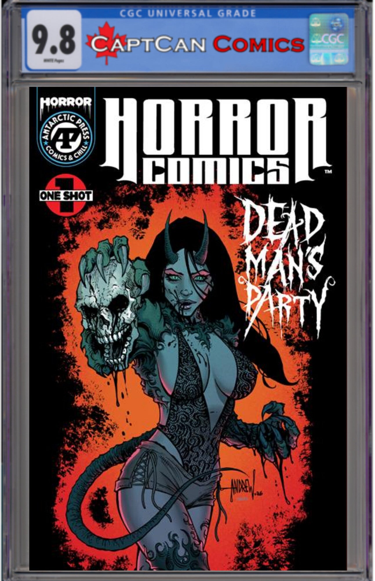 HORROR COMICS DEAD MANS PARTY #1 CVR B ANDREW MANGUM VAR