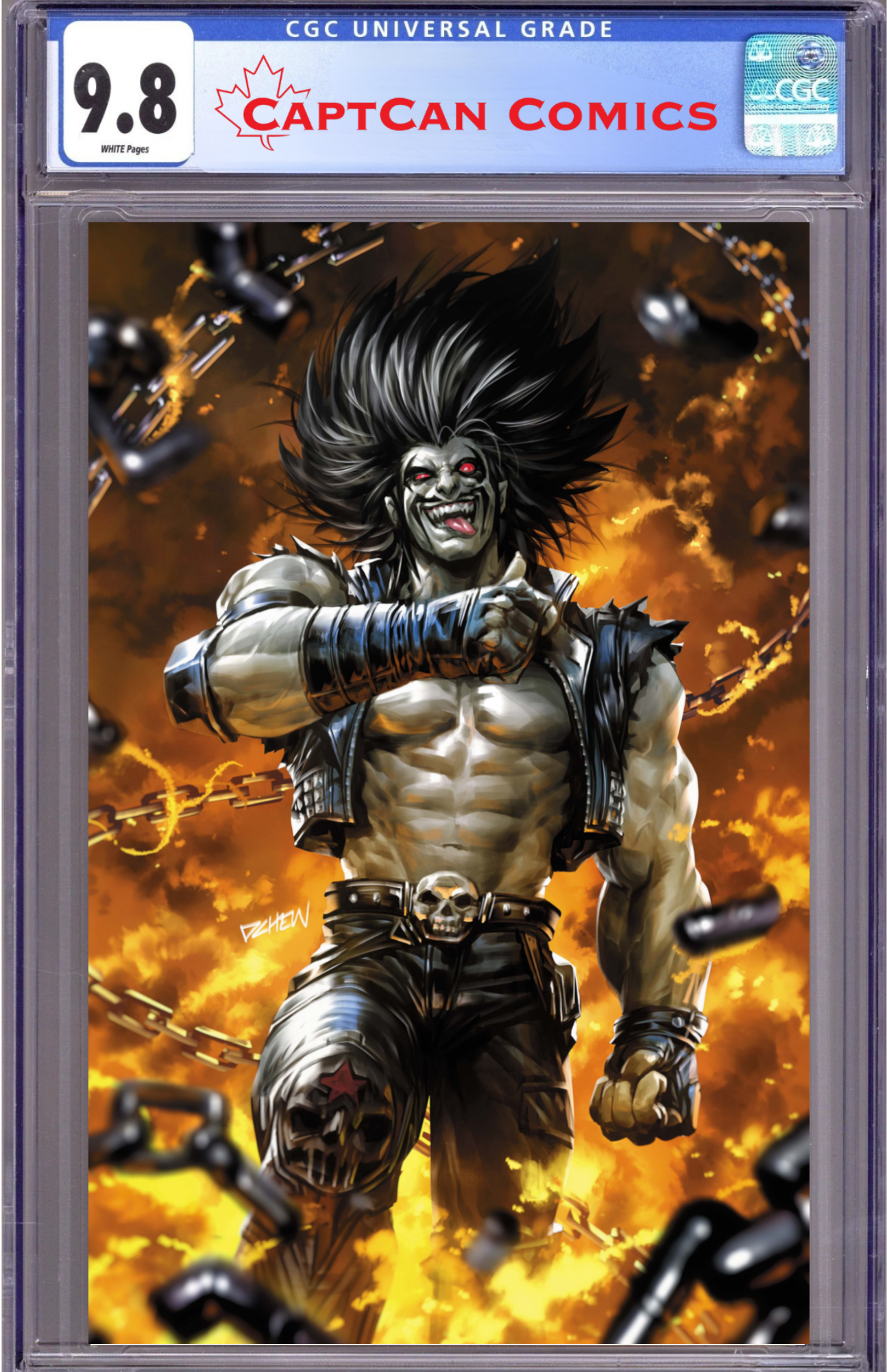 LOBO #8 CVR B DERRICK CHEW CARD STOCK VAR