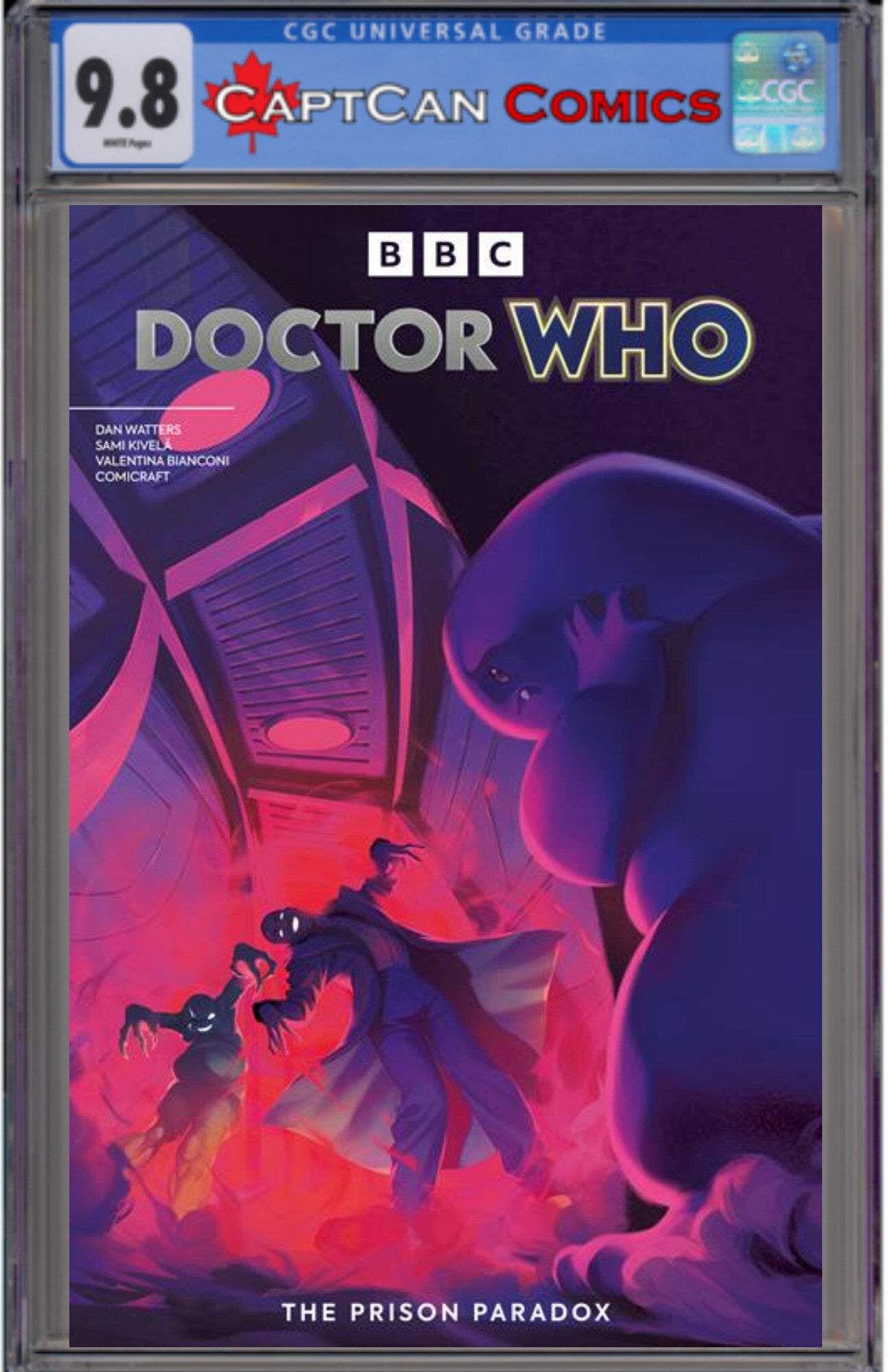 DOCTOR WHO THE PRISON PARADOX #3 (OF 4) CVR A VV GLASS