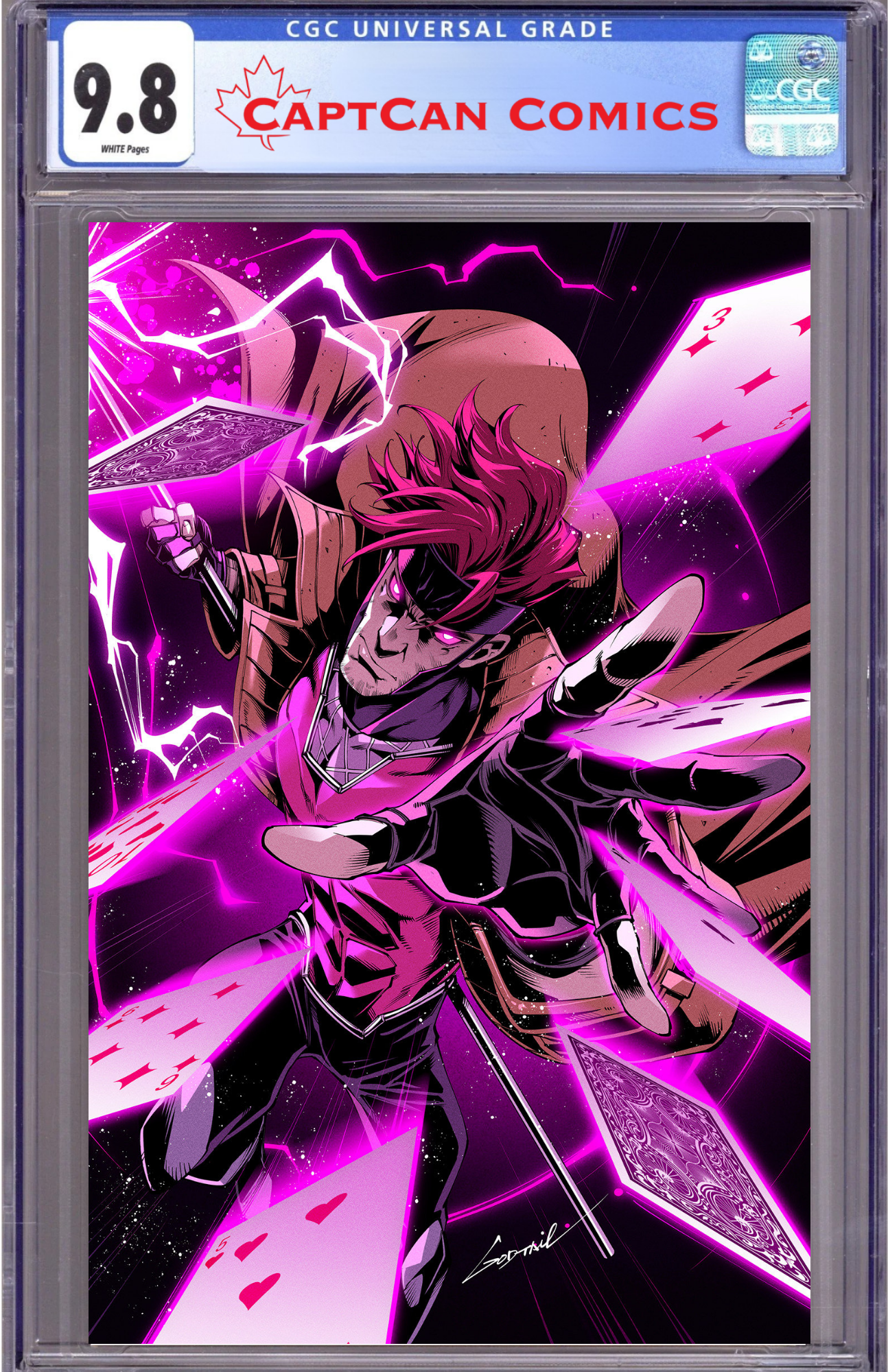 GAMBIT: WANTED #2 GODTAIL GAMBIT VIRGIN VARIANT