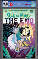 RICK AND MORTY THE END #6 (OF 6) CVR A DAVE BARDIN thumbnail