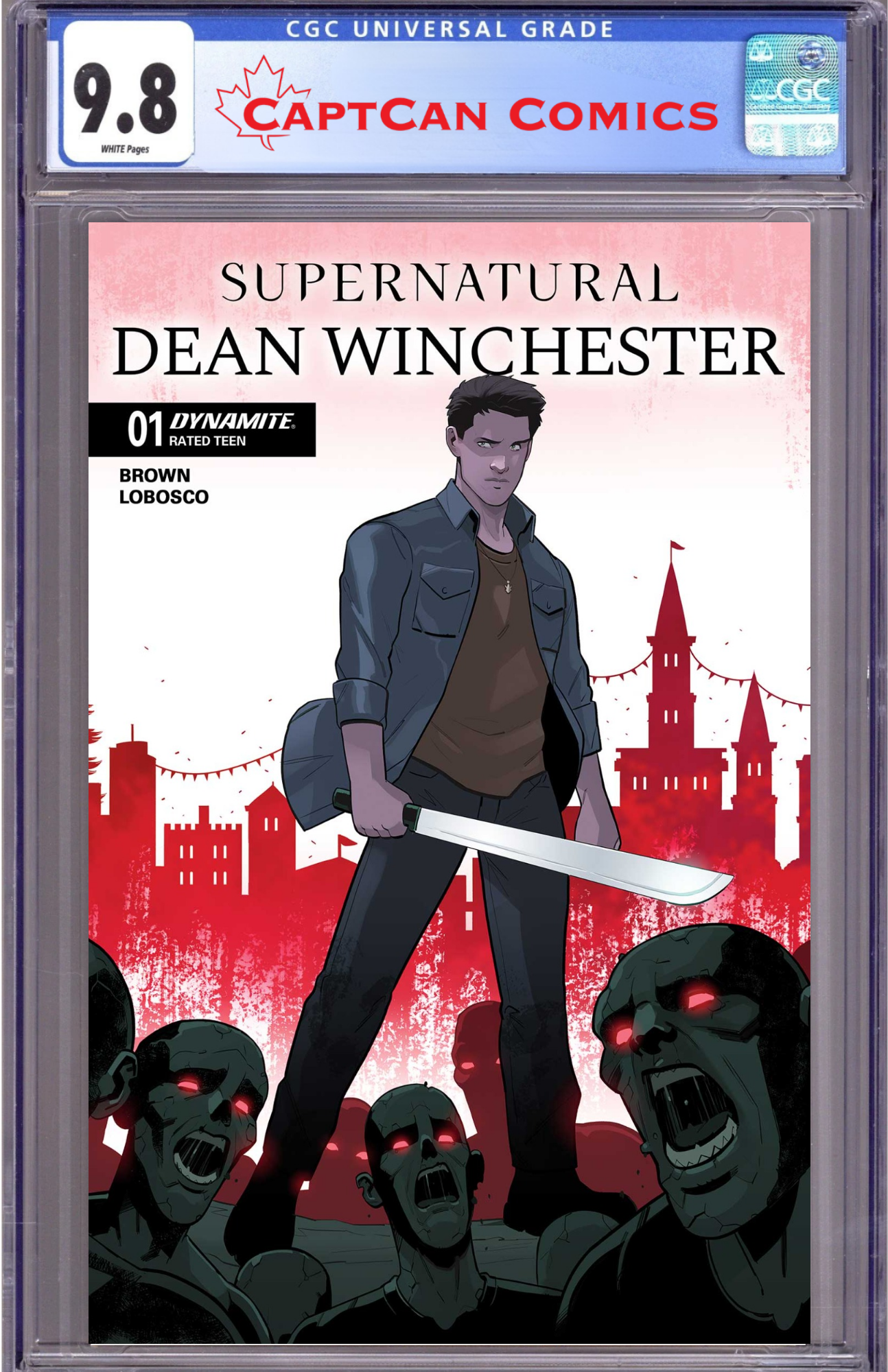 SUPERNATURAL DEAN WINCHESTER #1 CVR C STEPHEN BYRNE VAR
