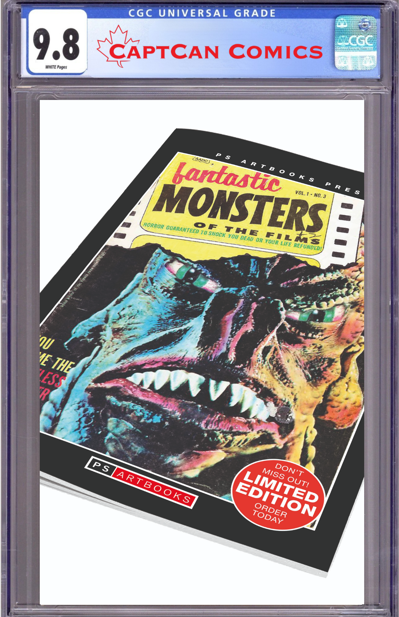 PS ARTBOOKS MAGAZINE FANTASTIC MONSTERS OF THE FILMS #3