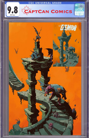 DEMON #3 CVR D STEPHEN GREEN CARD STOCK VAR