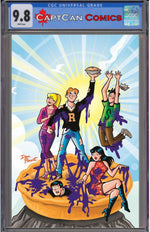 JUGHEAD PIEMAGEDDON (ONE SHOT) CVR G DAN PARENT FOIL FULL ART VAR thumbnail