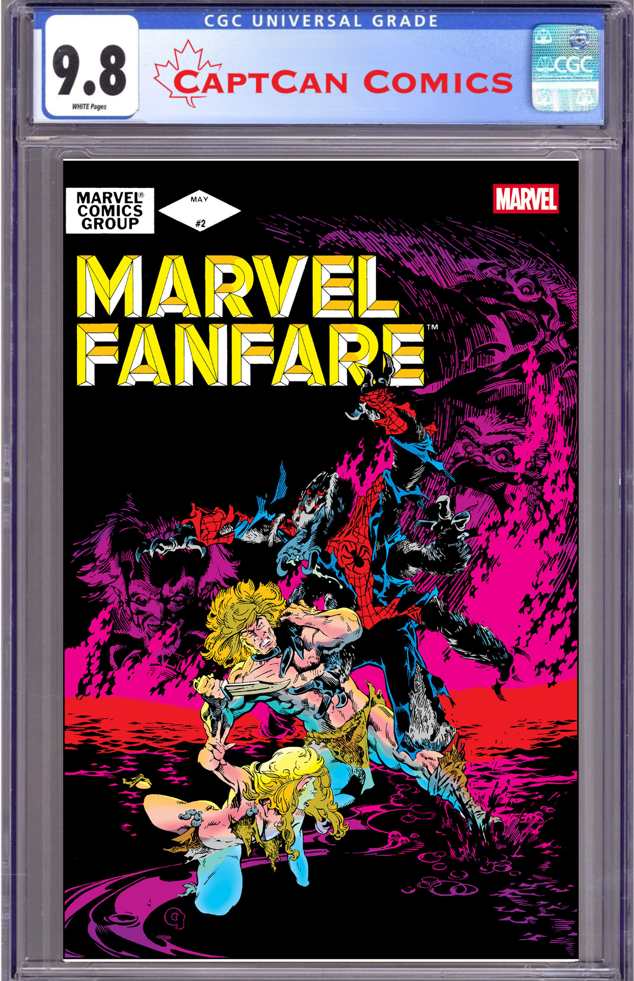 MARVEL FANFARE #2 FACSIMILE EDITION