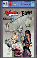 HARLEY QUINN X ELVIRA #3 CVR C JOSEPH MICHAEL LINSNER VAR thumbnail