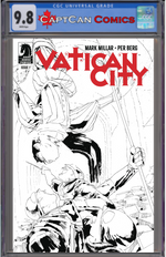 VATICAN CITY #1 CVR B BERG B&W (MR) thumbnail