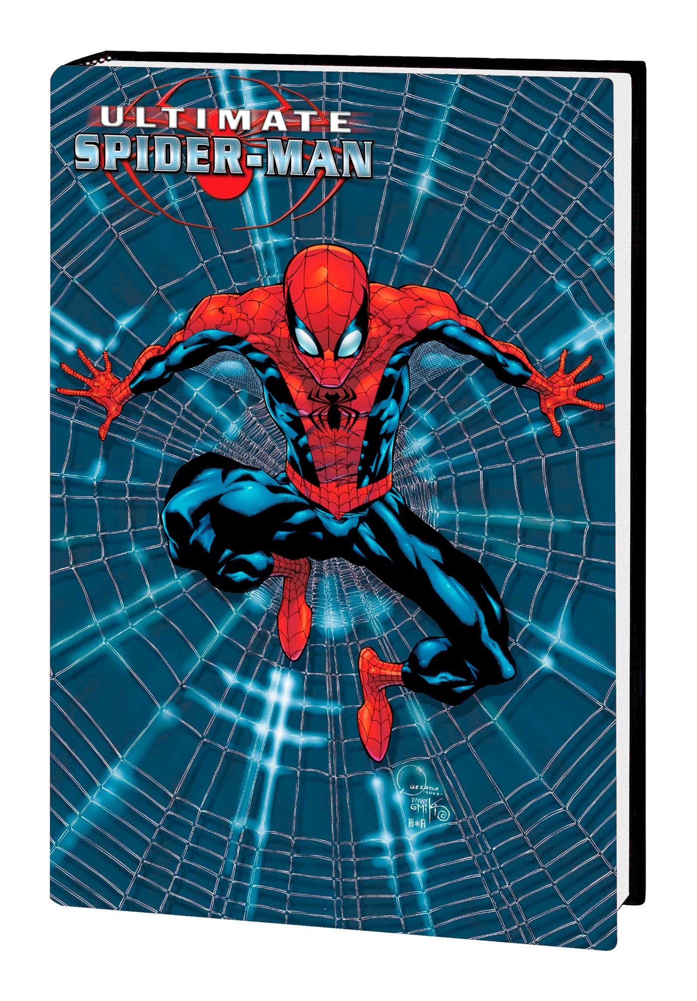 ULTIMATE SPIDER-MAN OMNIBUS VOL. 1 QUESADA PIN-UP COVER [NEW PRINTING, DM ONLY] HC