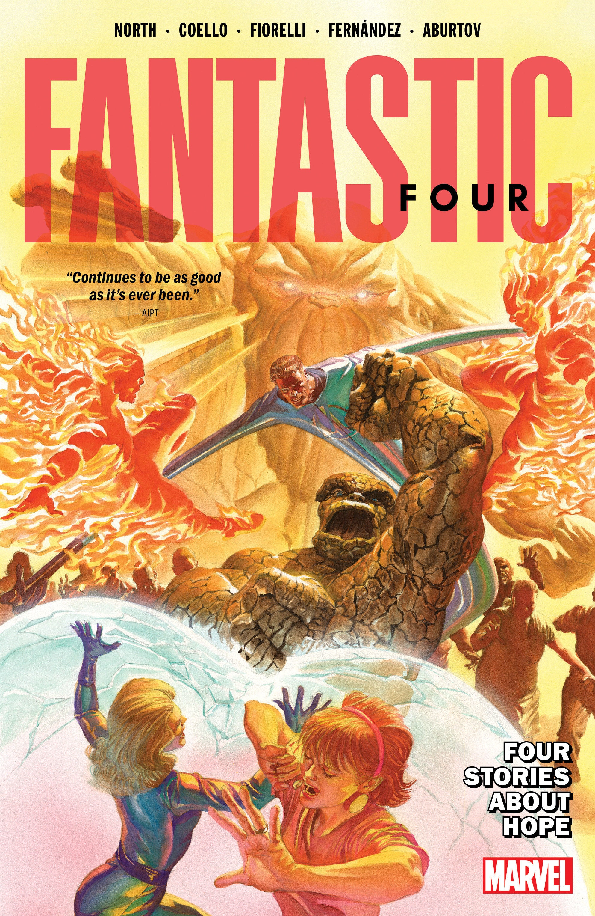 FANTASTIC FOUR BY RYAN NORTH VOL. 2: FOUR STORIES ABOUT HOPE TPB