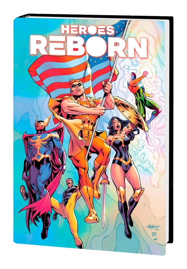 HEROES REBORN: AMERICA'S MIGHTIEST HEROES OMNIBUS [DM ONLY] HC