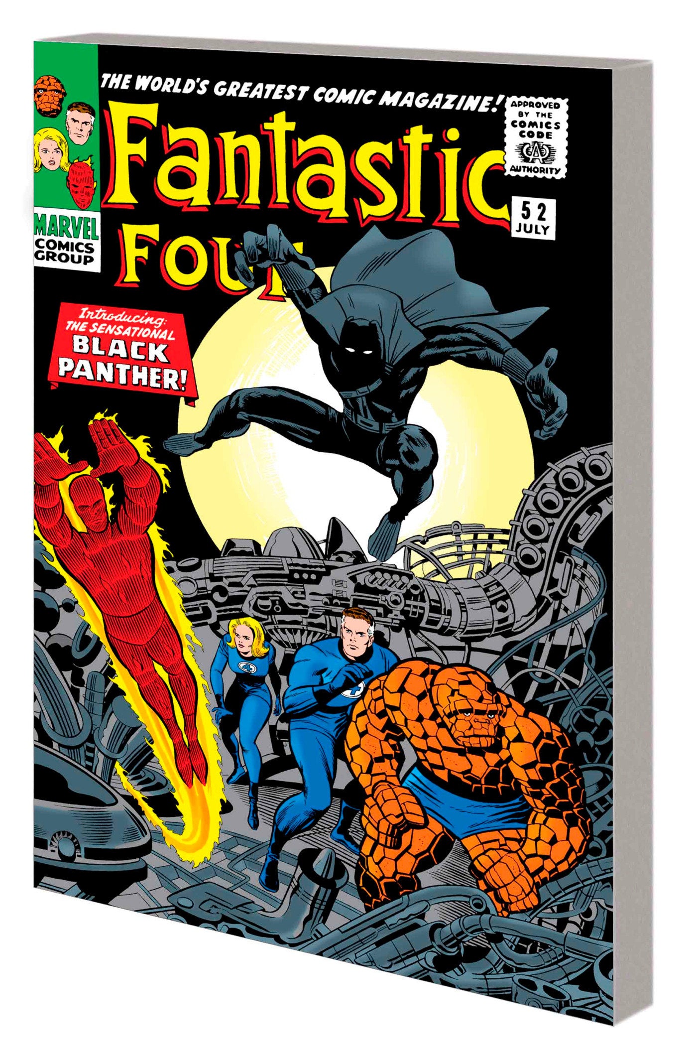 MIGHTY MARVEL MASTERWORKS: THE BLACK PANTHER VOL. 1: THE CLAWS OF THE PANTHER [DM ONLY] TPB