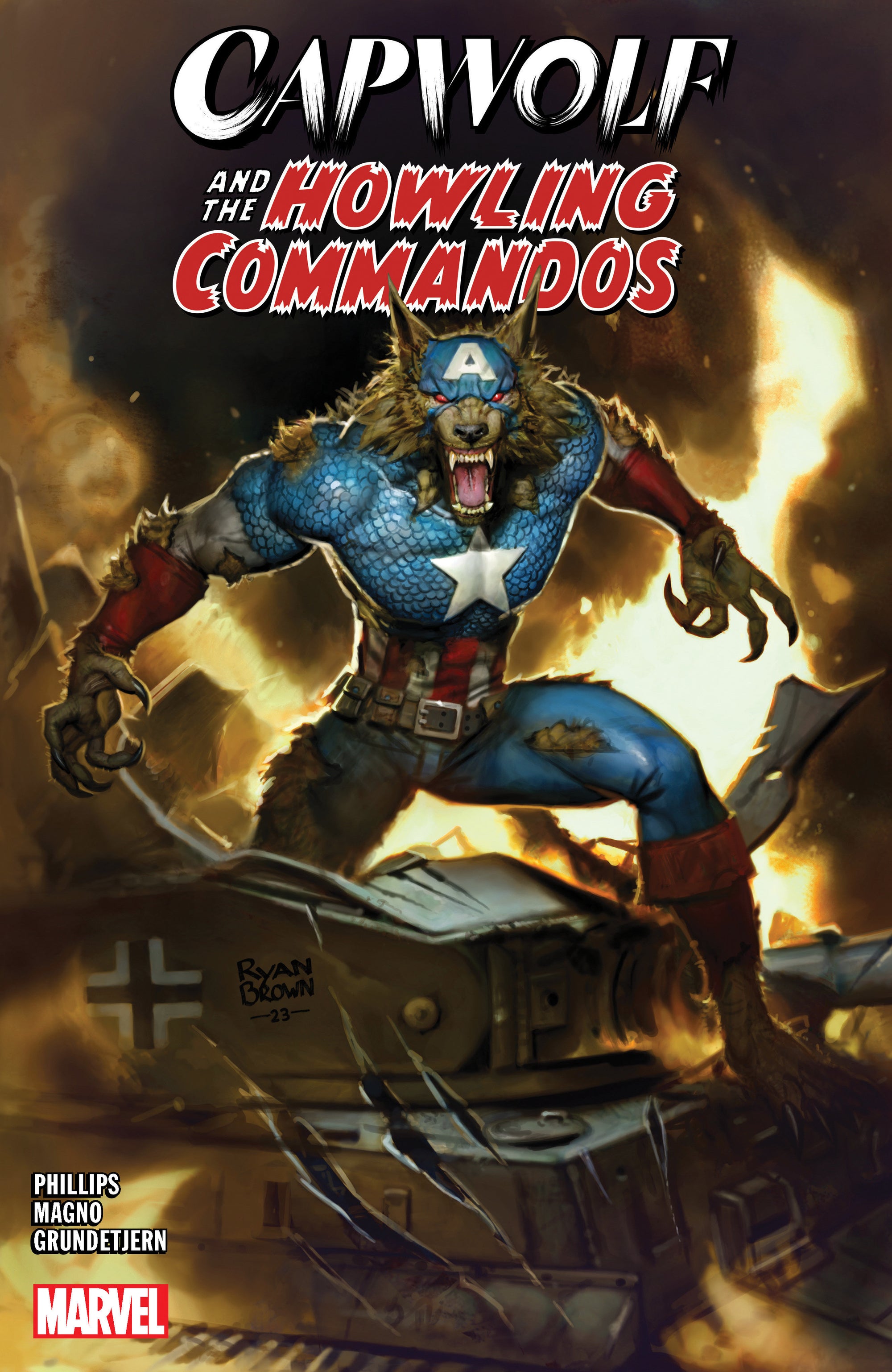 CapWolf & The Howling Commandos TPB