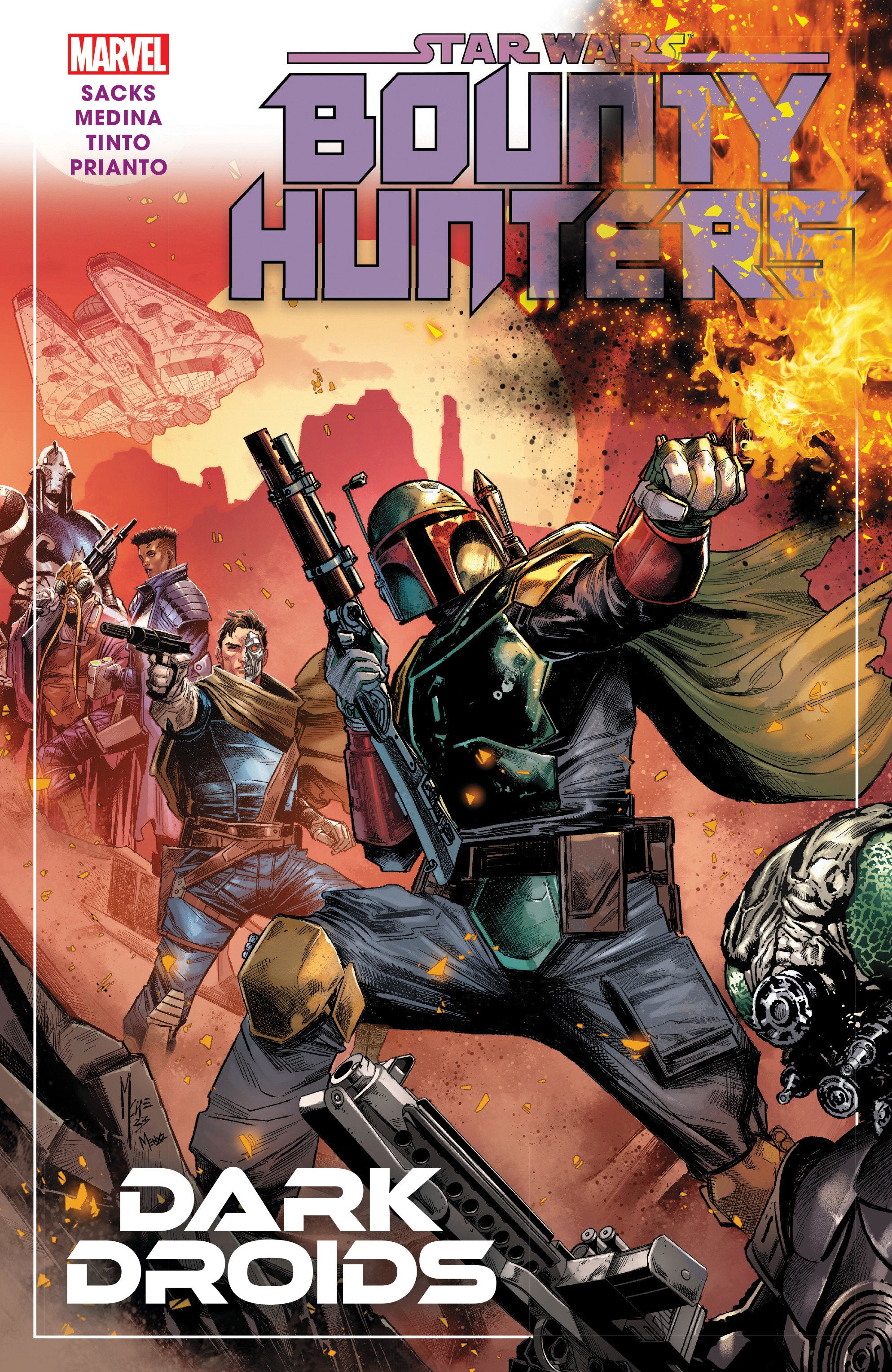 STAR WARS: BOUNTY HUNTERS VOL. 7 - DARK DROIDS TPB