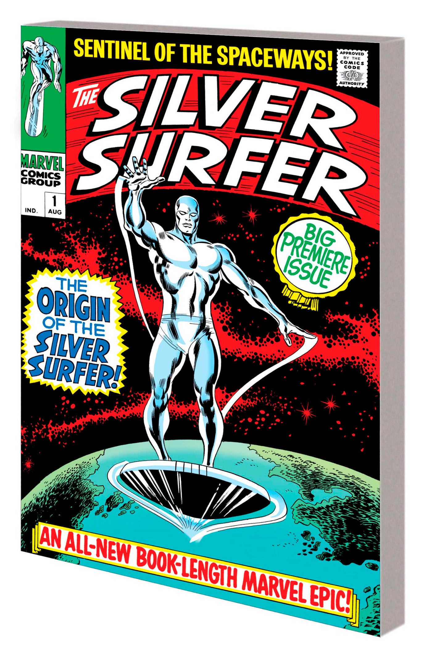MIGHTY MARVEL MASTERWORKS: THE SILVER SURFER VOL. 1 - THE SENTINEL OF THE SPACEWAYS [DM ONLY] TPB