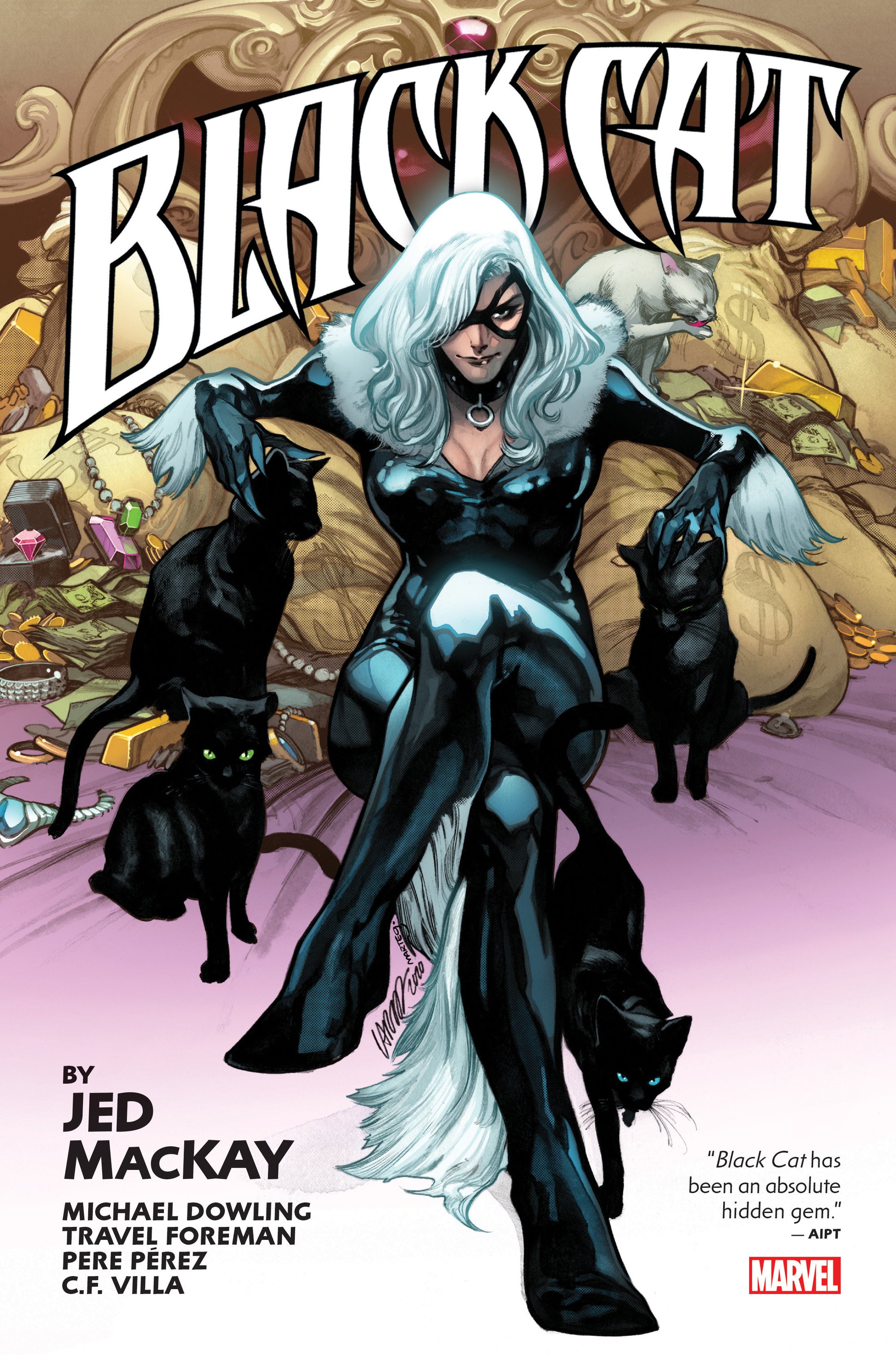 BLACK CAT BY JED MACKAY OMNIBUS HC