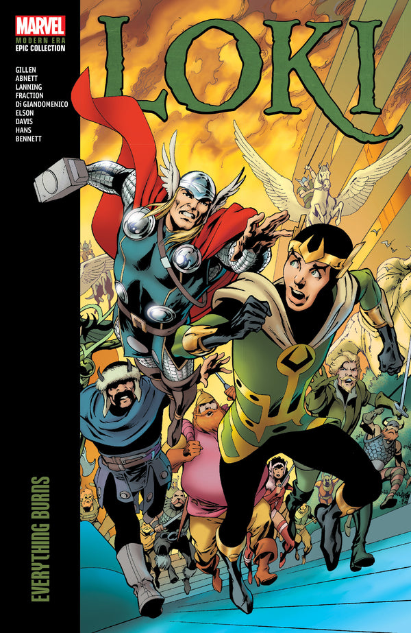 LOKI MODERN ERA EPIC COLLECTION: EVERYTHING BURNS TPB