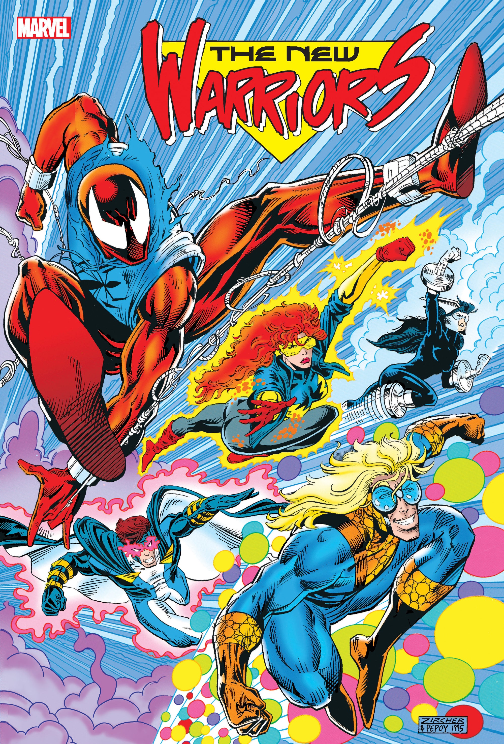 NEW WARRIORS CLASSIC OMNIBUS VOL. 3 ZIRCHER SCARLET SPIDER COVER HC