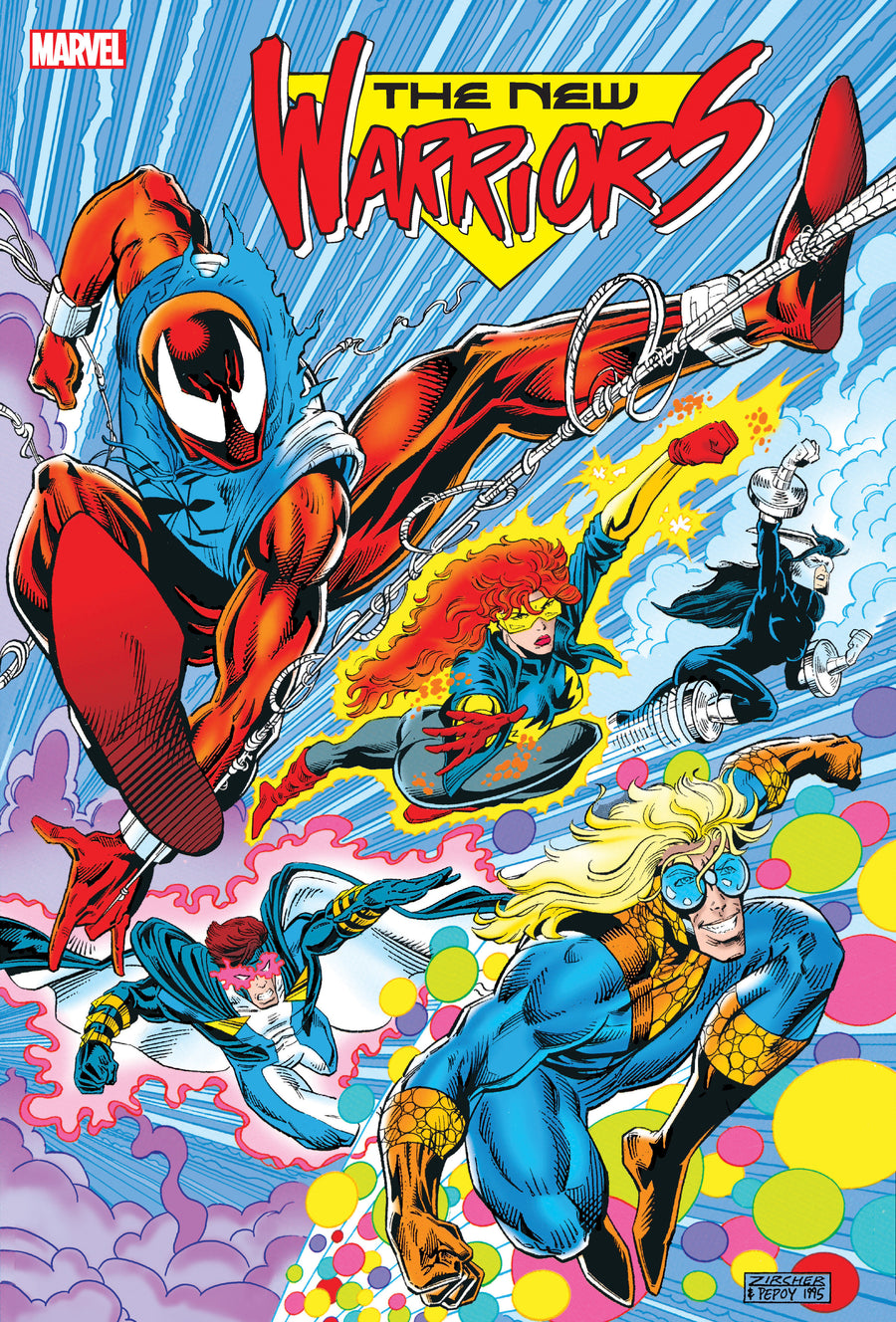 NEW WARRIORS CLASSIC OMNIBUS VOL. 3 ZIRCHER SCARLET SPIDER COVER HC