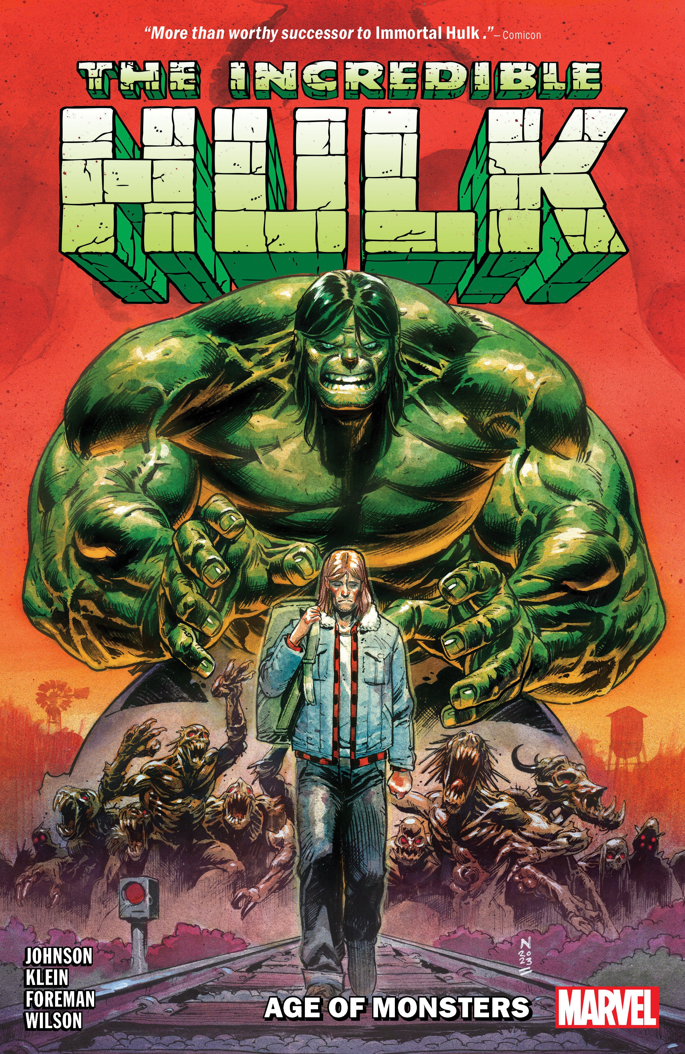 INCREDIBLE HULK VOL. 1: AGE OF MONSTERS TPB