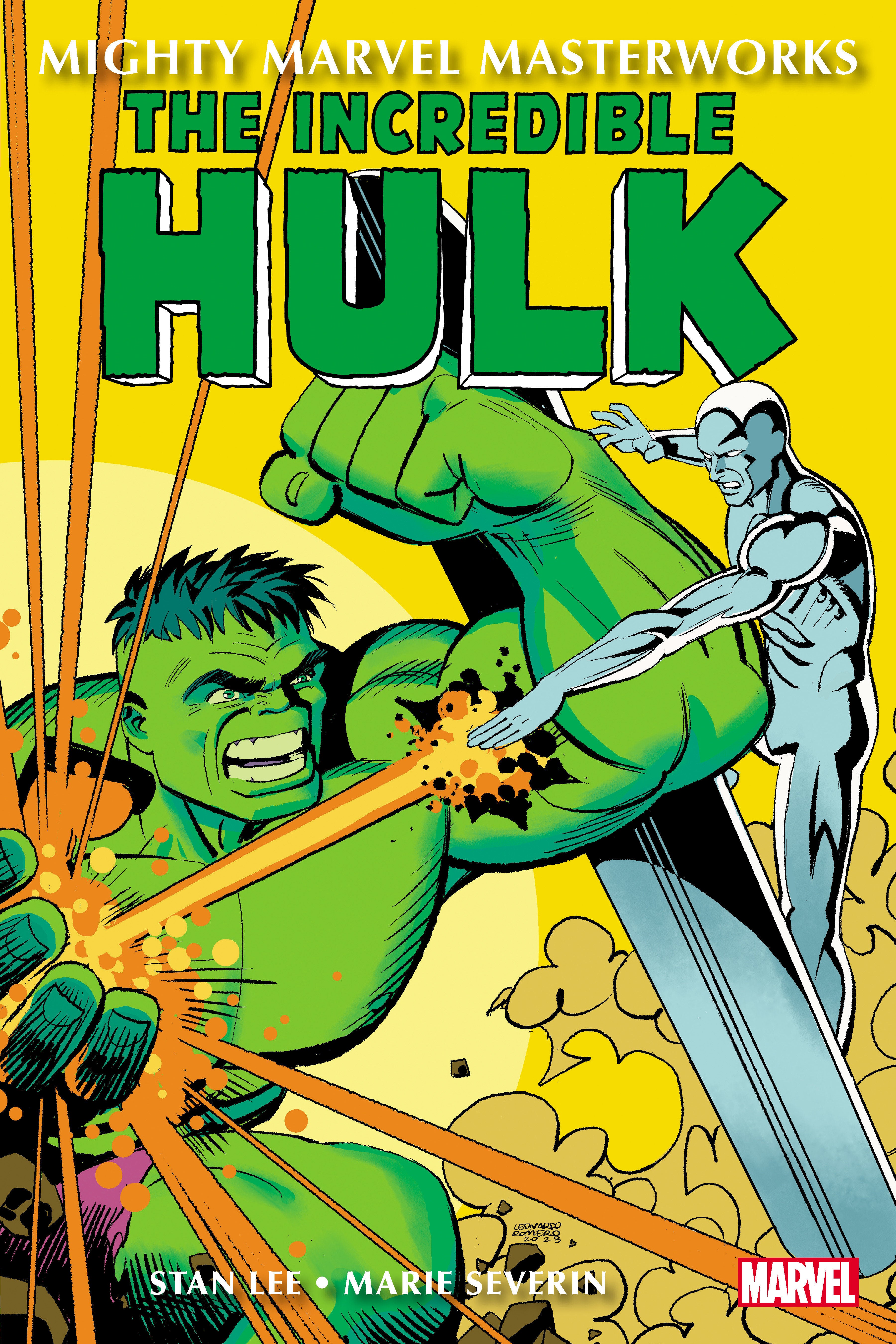 MIGHTY MARVEL MASTERWORKS: THE INCREDIBLE HULK VOL. 4 - LET THERE BE BATTLE ROMERO COVER TPB