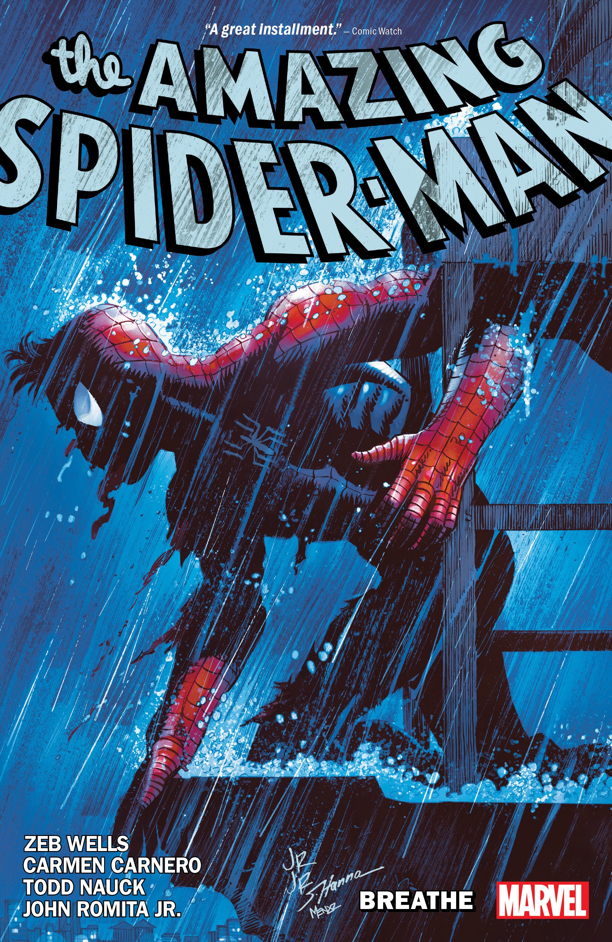 Amazing Spider-Man By Zeb Wells Vol. 10: Breathe TPB