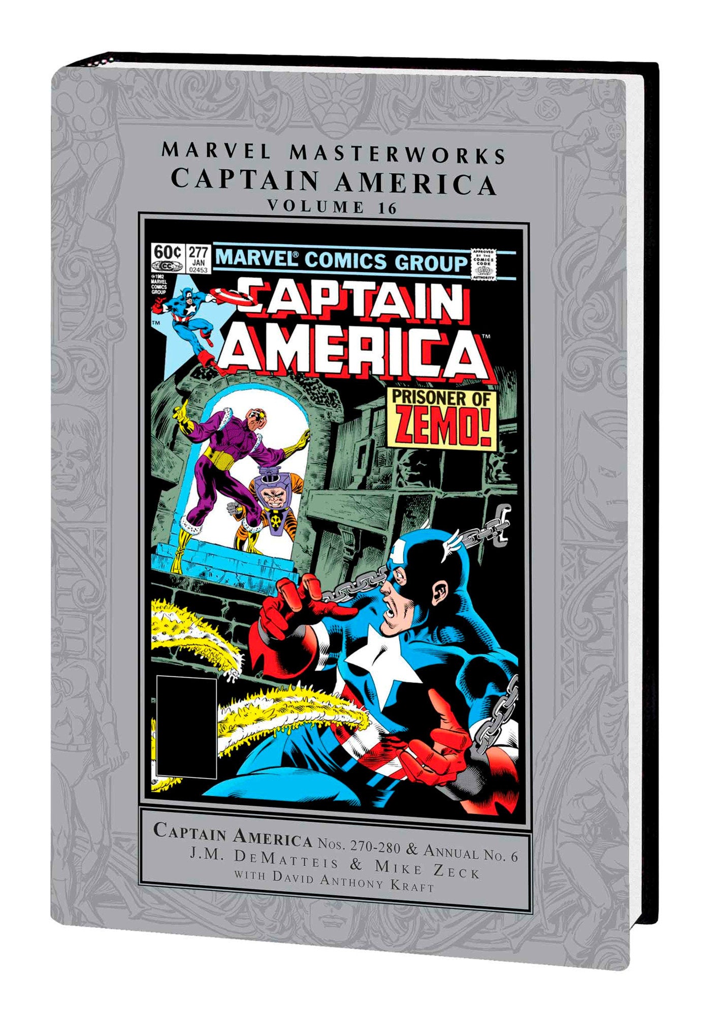 MARVEL MASTERWORKS: CAPTAIN AMERICA VOL. 16 HC