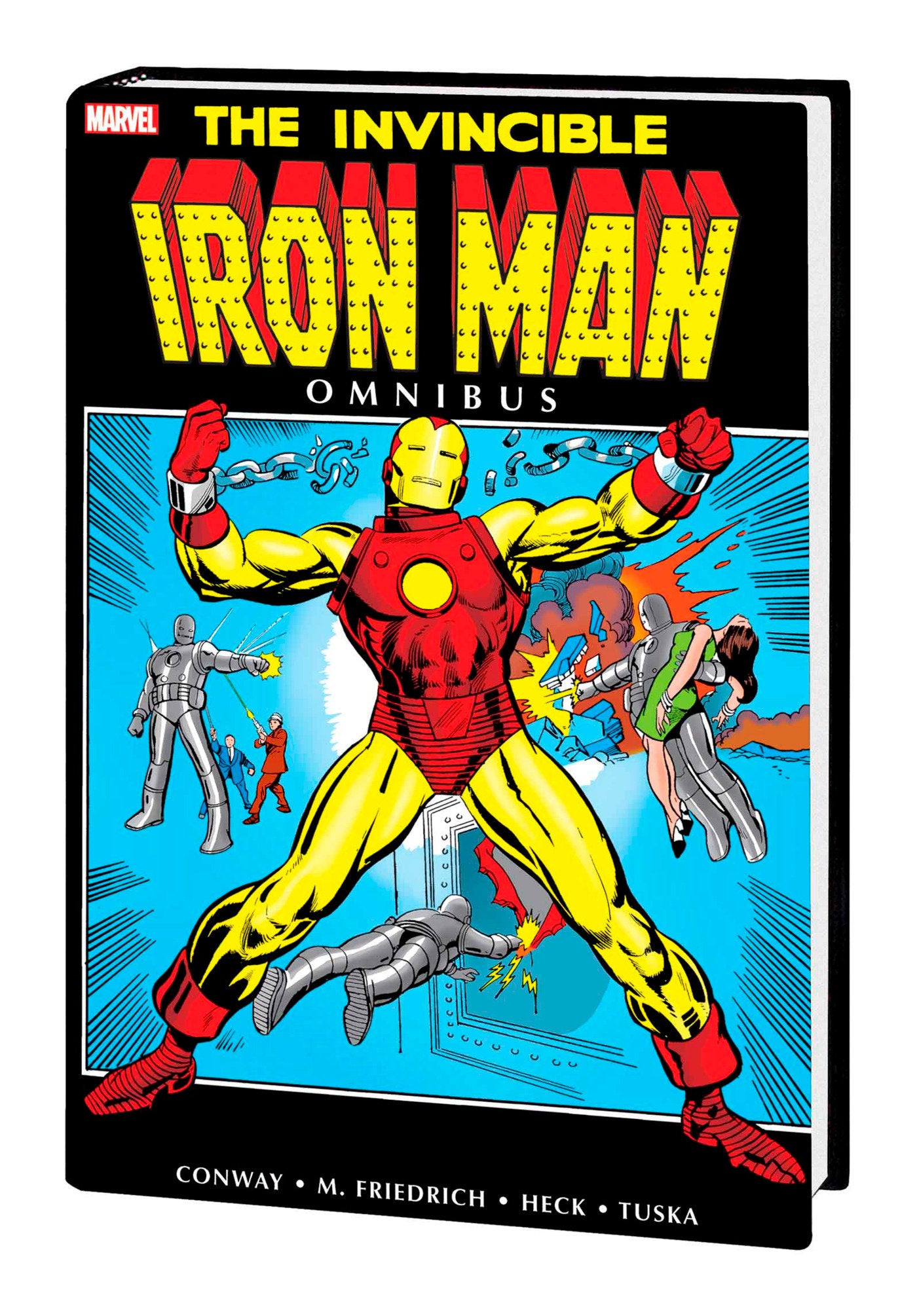 THE INVINCIBLE IRON MAN OMNIBUS VOL. 3 GIL KANE ORIGIN COVER HC