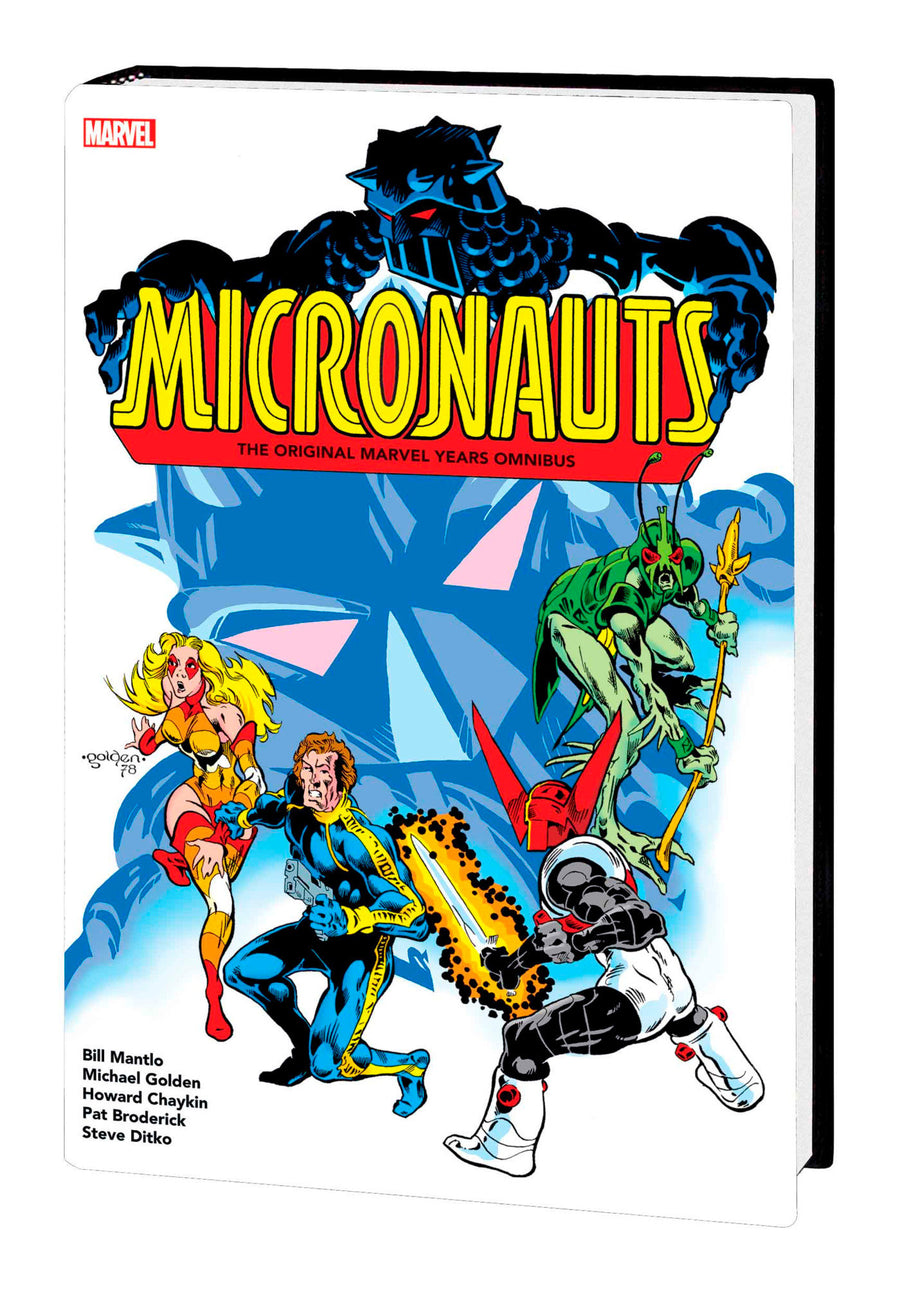 MICRONAUTS: THE ORIGINAL MARVEL YEARS OMNIBUS VOL. 1 GOLDEN COVER [DM ONLY] HC