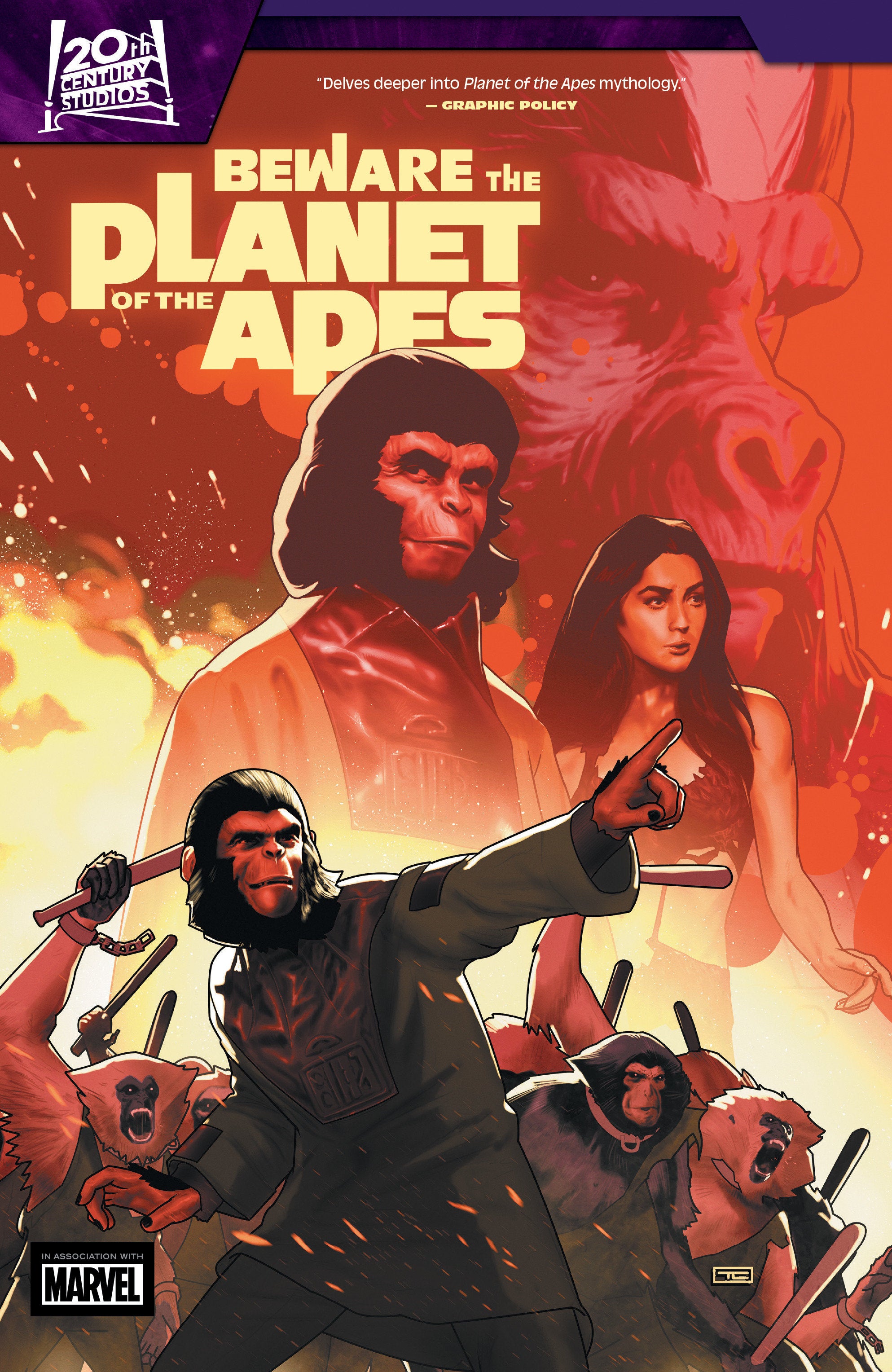 Beware the Planet of the Apes TPB