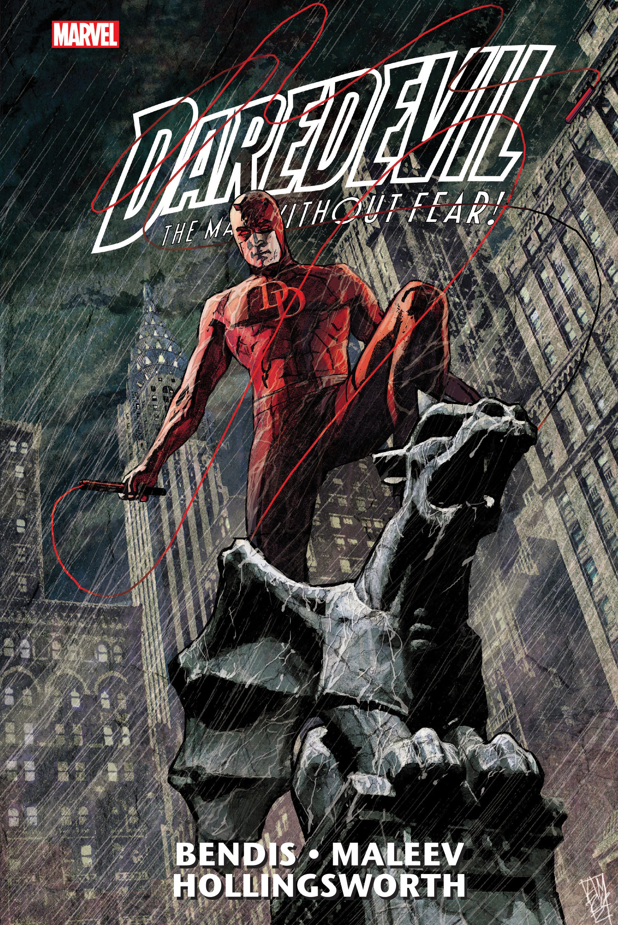 DAREDEVIL BY BENDIS & MALEEV OMNIBUS VOL. 1 MALEEV COVER [NEW PRINTING 2] HC