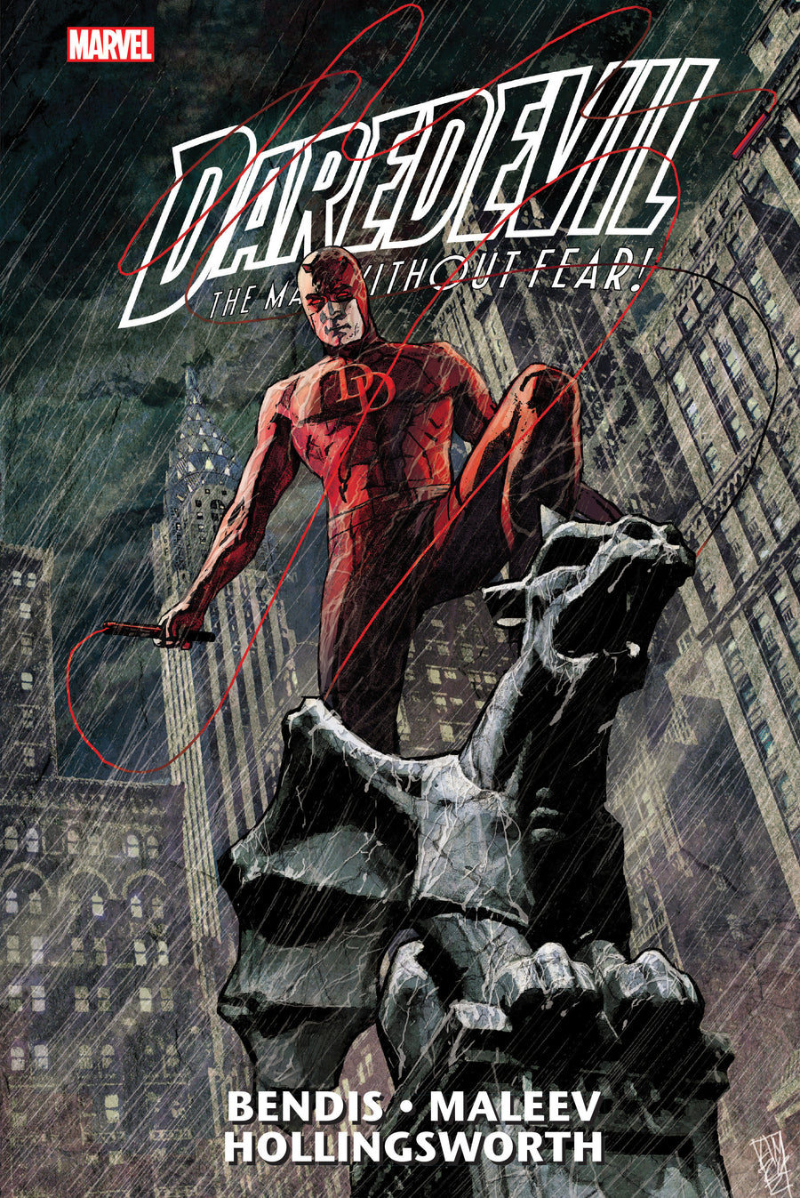 DAREDEVIL BY BENDIS & MALEEV OMNIBUS VOL. 1 MALEEV COVER [NEW PRINTING 2] HC