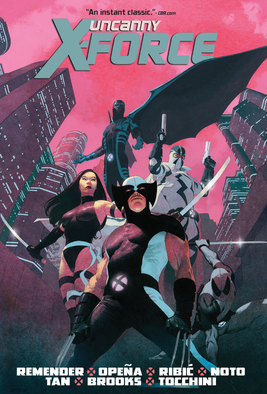 UNCANNY X-FORCE BY RICK REMENDER OMNIBUS RIBIC COVER [NEW PRINTING 2] HC