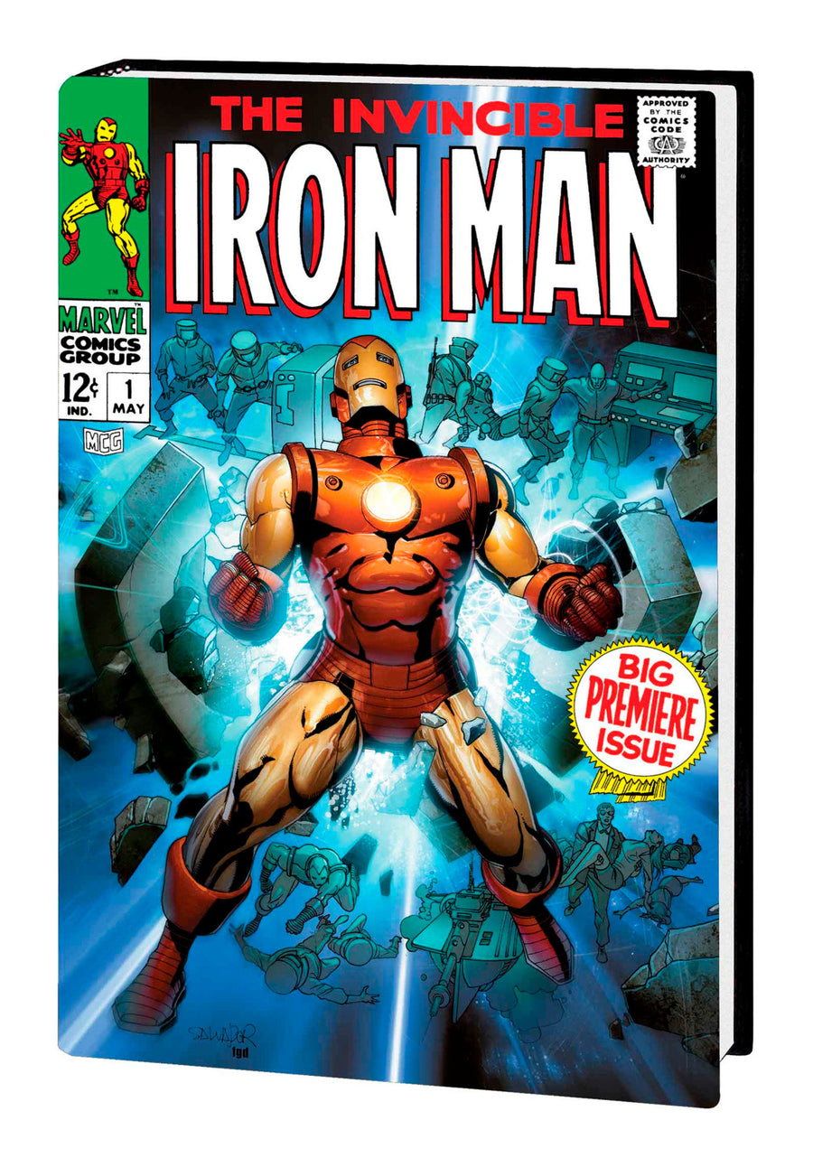 THE INVINCIBLE IRON MAN OMNIBUS VOL. 2 SALVADOR LARROCA COVER [NEW PRINTING] HC