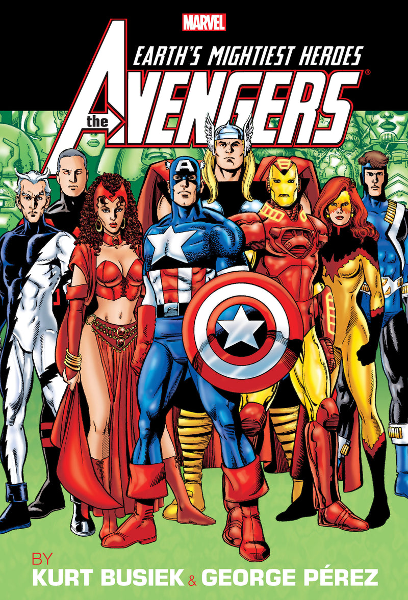 Avengers By Busiek & Perez Omnibus Vol. 2 George Perez 25th Issue Cover [New Printing] HC