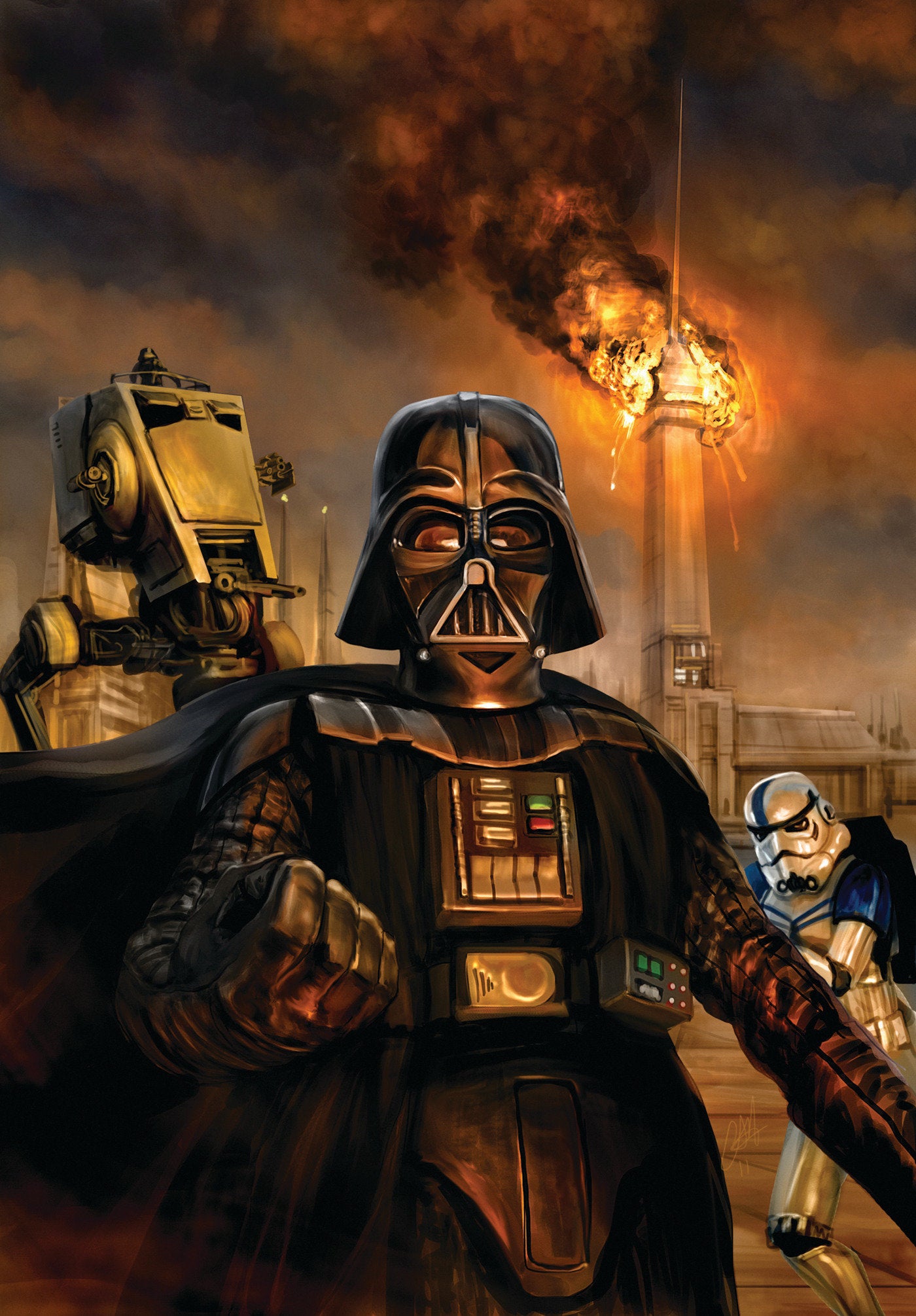 Star Wars Legends: The Empire Omnibus Vol. 3 Chris Scalf Cover [DM Only]